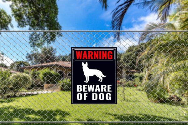beware-of-dog-owner-liability Image symbolizing negligence where a dog owner is liable for injuries after failing to secure the dog.