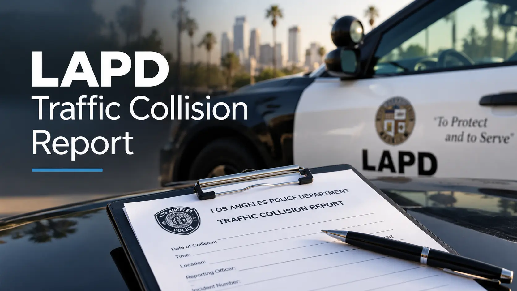 LADP Traffic Collision report