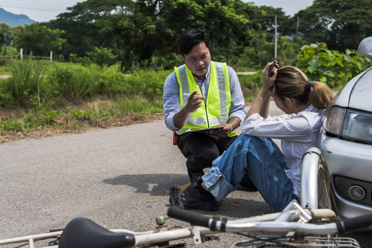 legal tips for injured cyclists crash documentation