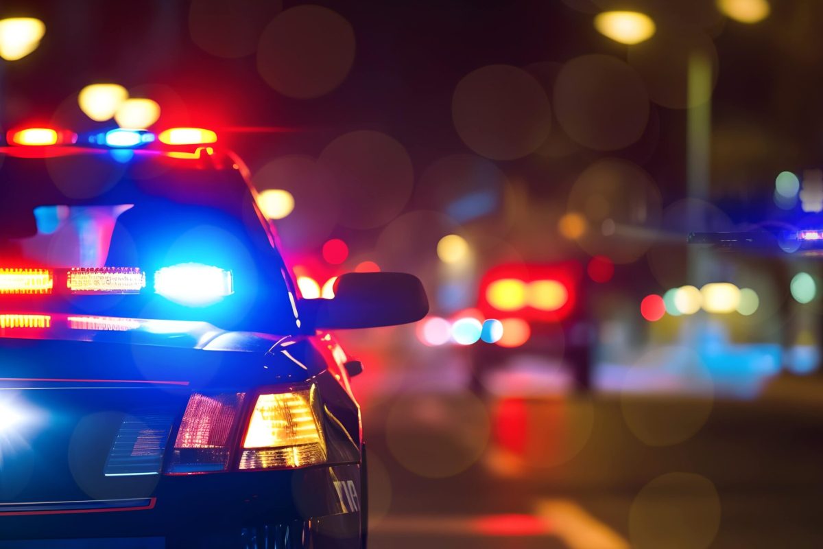 car fleeing the scene of a hit-and-run accident