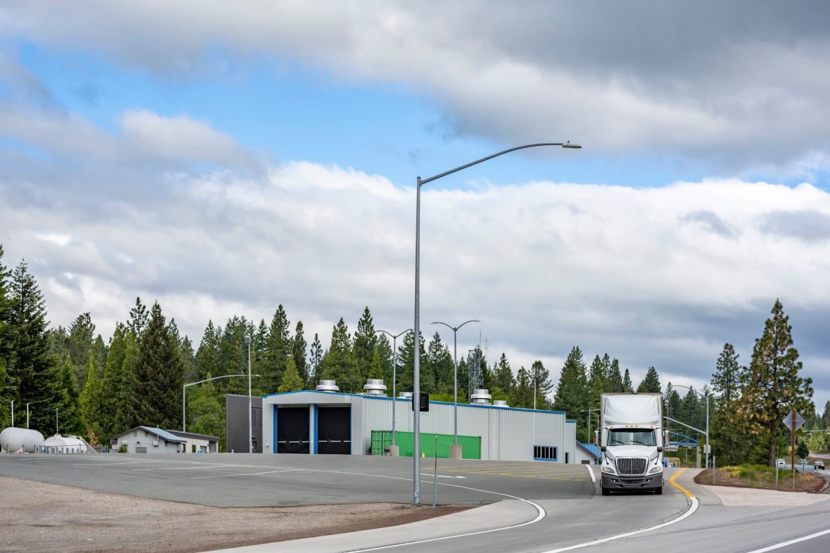 Commercial truck on highway representing FMCSA regulations for truck accidents